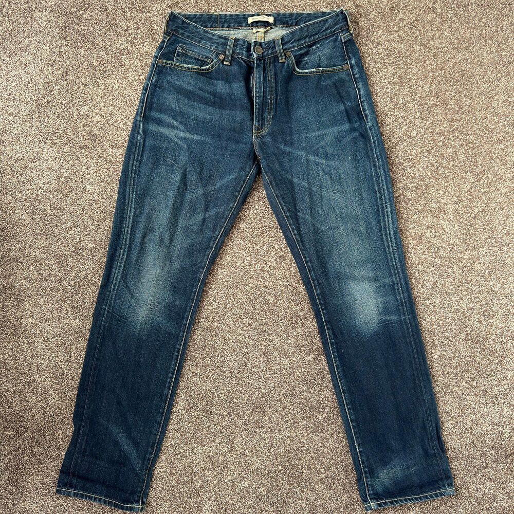 Levi's Made & Crafted Beau Boyfriend Jeans Women's Size 27x28 Blue Denim Premium